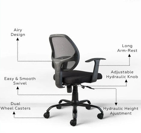 Tyto C103 Mesh Mid Back Office Chair