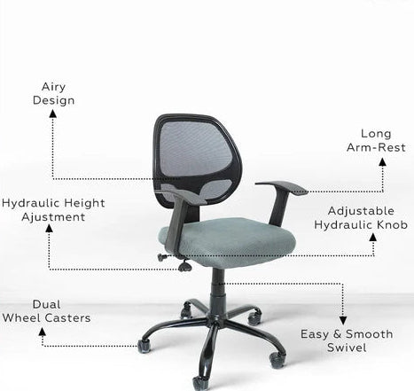 Tyto C103 Mesh Mid Back Office Chair