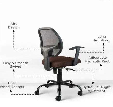 Tyto C103 Mesh Mid Back Office Chair