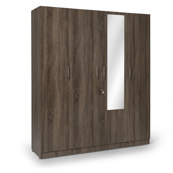 Wardrobe in 2/3/4 Door Options with Mirror
