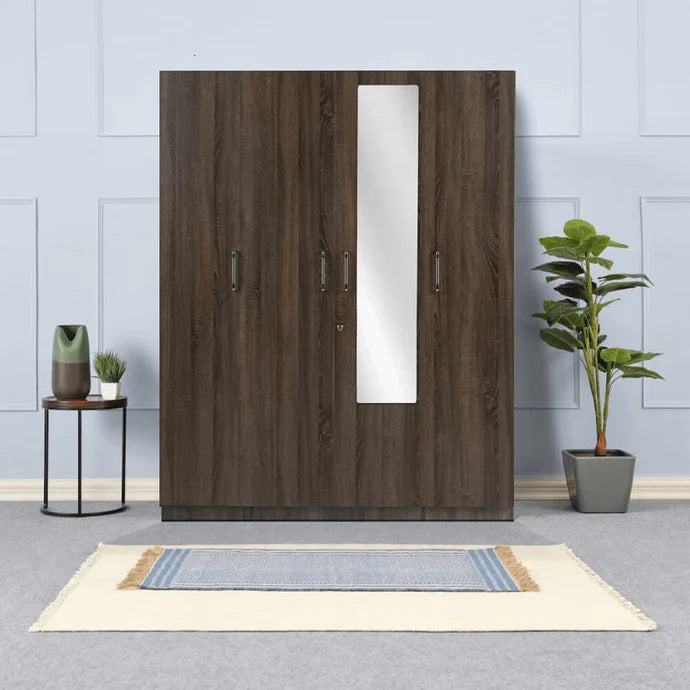 Wardrobe in 2/3/4 Door Options with Mirror