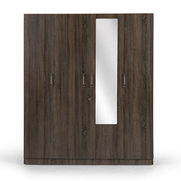 Wardrobe in 2/3/4 Door Options with Mirror