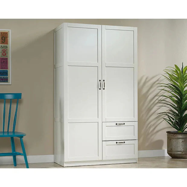 Wooden 2 Door Wardrobe