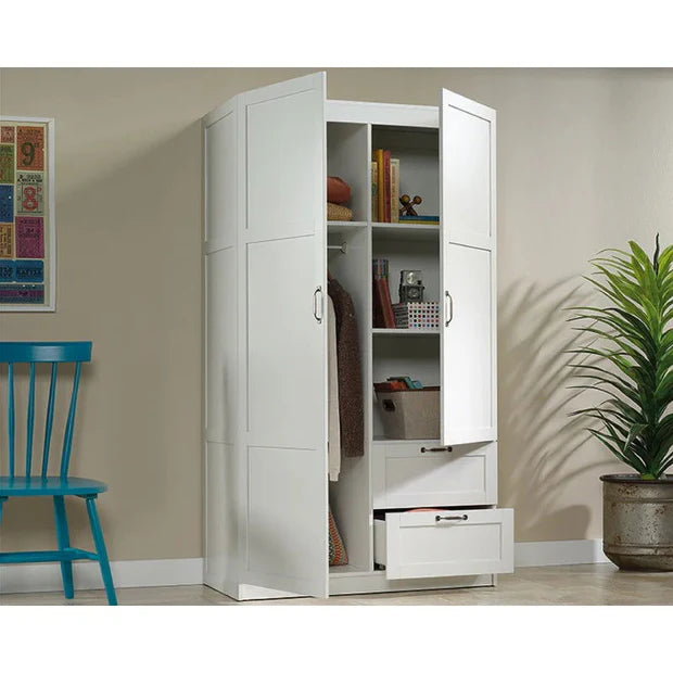 Wooden 2 Door Wardrobe