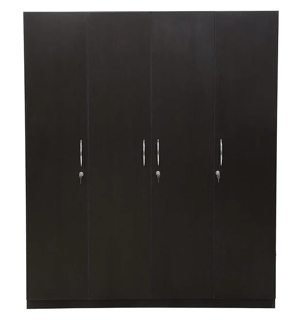 Wooden 4 Door Wardrobe