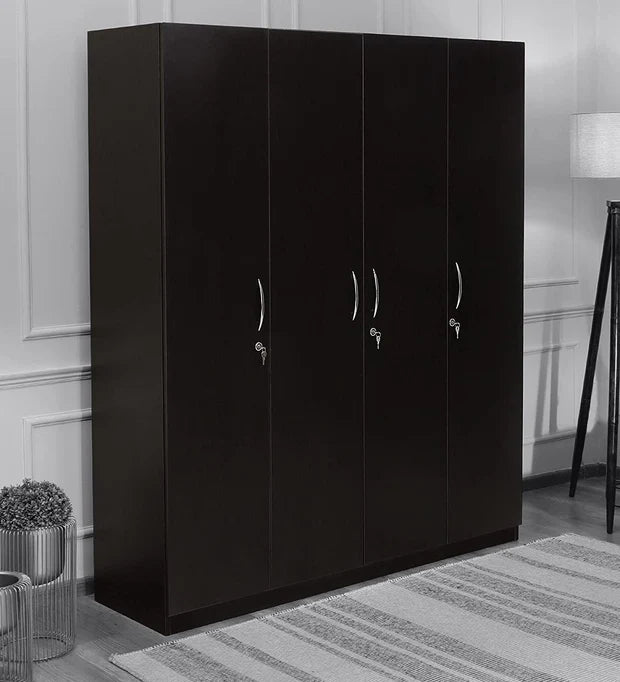 Wooden 4 Door Wardrobe