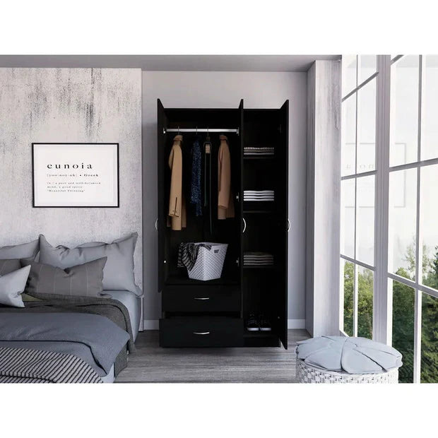Wooden 3 Door Wardrobe
