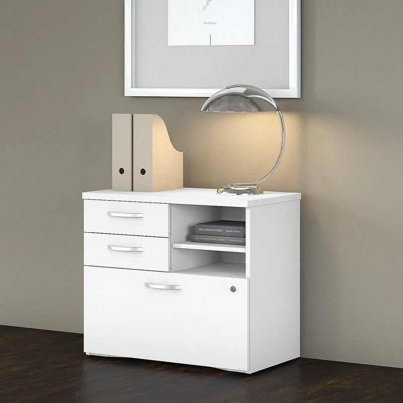Wooden Drawer & Pedestal