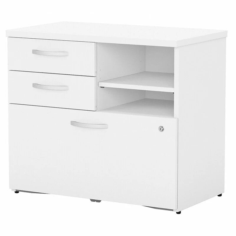 Wooden Drawer & Pedestal