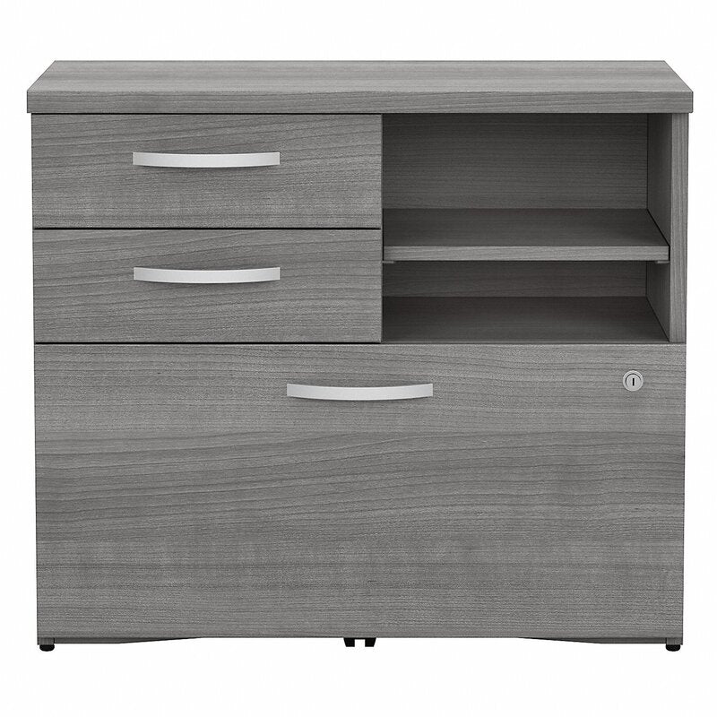 Wooden Drawer & Pedestal