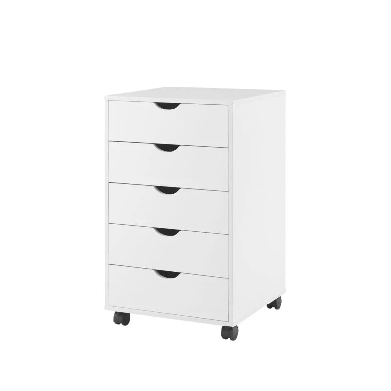 Wooden Drawer & Pedestal with Wheel Base