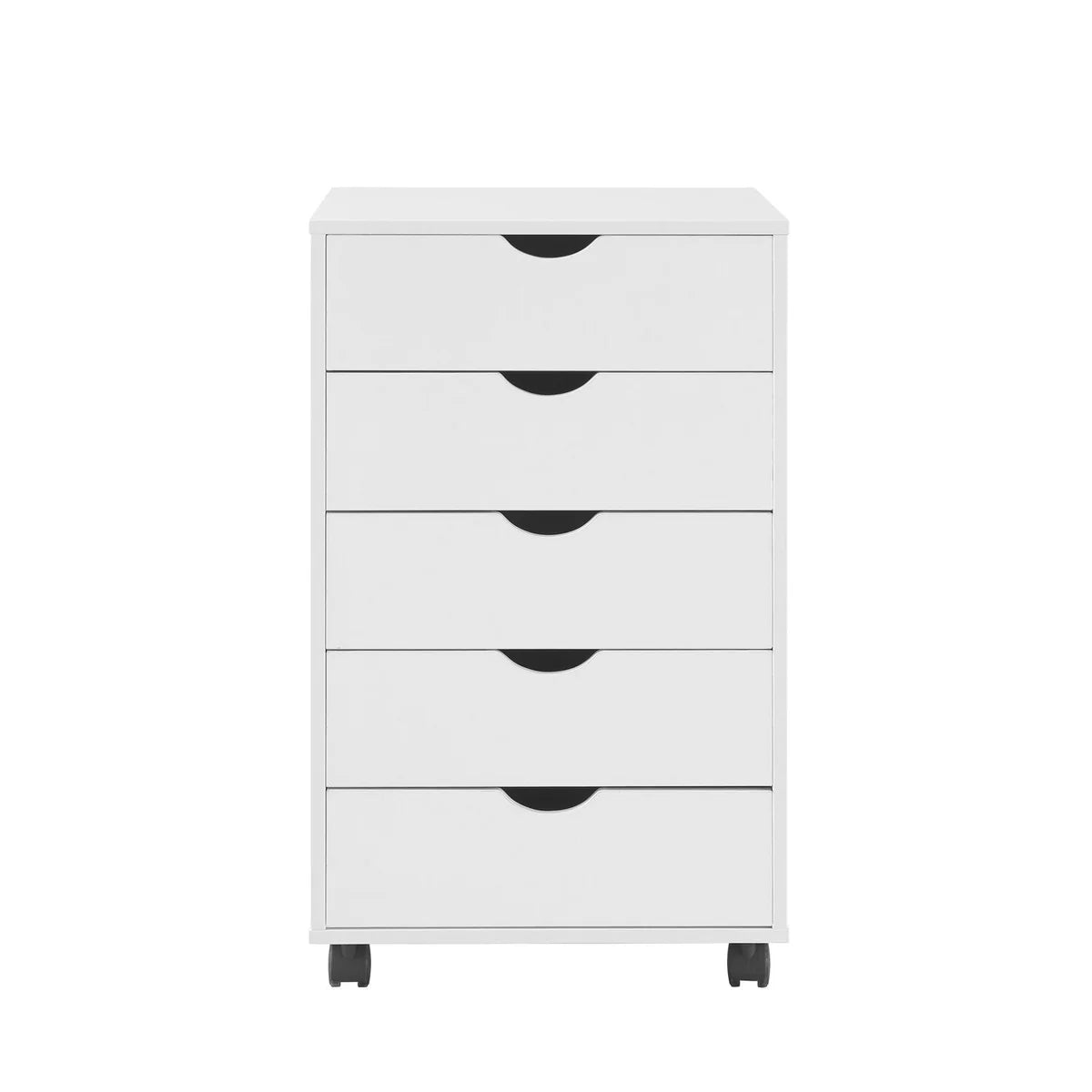 Wooden Drawer & Pedestal with Wheel Base