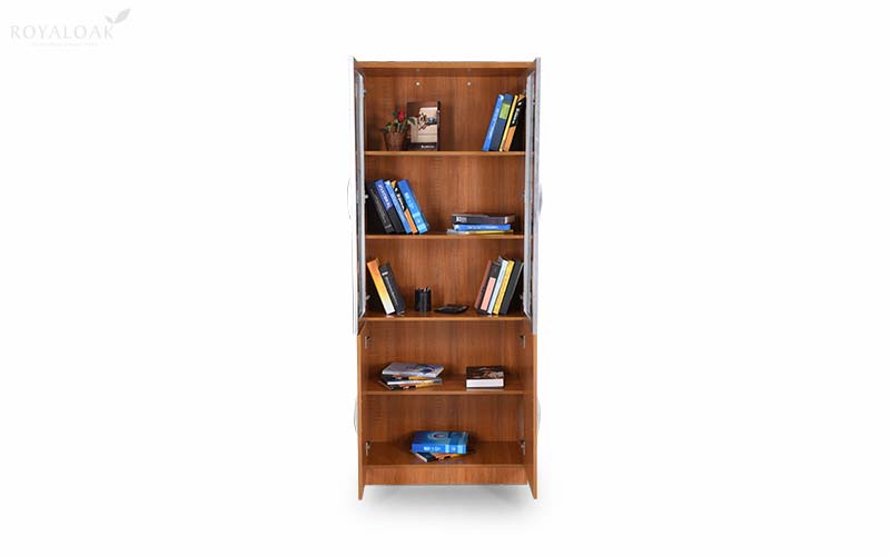 Wooden Filing Storage, Bookshelf Cabinet