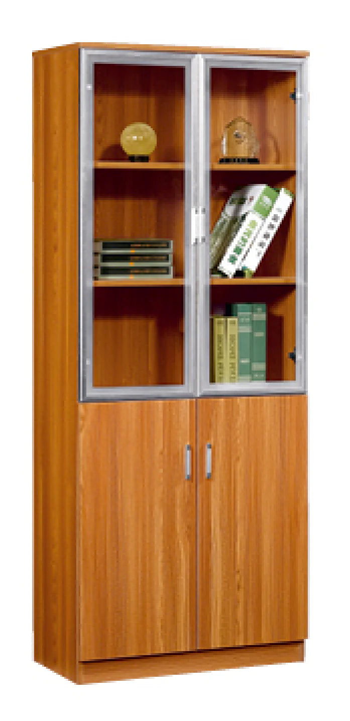 Wooden Filing Storage, Bookshelf Cabinet