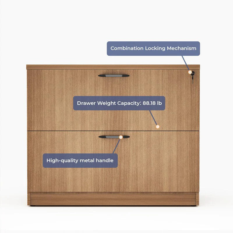 Wooden Frame Drawer & Pedestal with Wheel Base