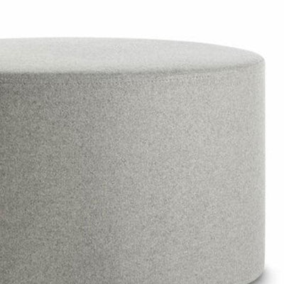 Wooden Frame Fabric Ottoman