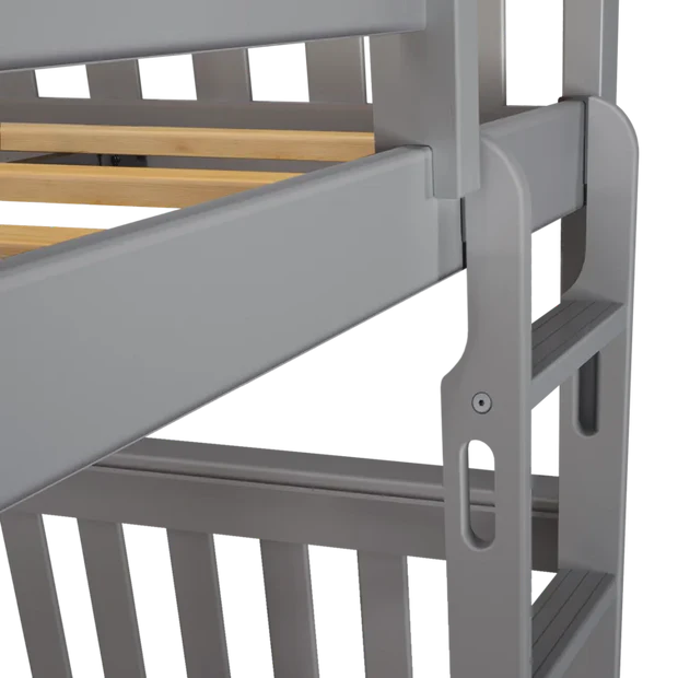 Wooden Kids Bunk Bed With No Storage