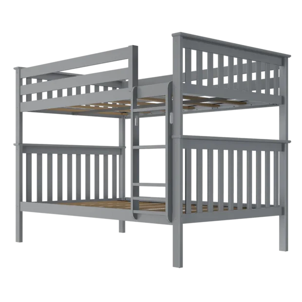 Wooden Kids Bunk Bed With No Storage