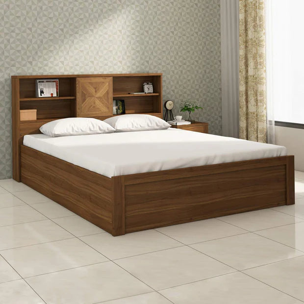 King Size Bed for Bedroom Solid Wood Frame & Comfortable Sleeping