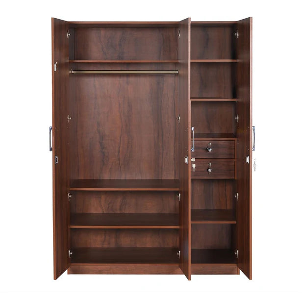 Wooden Wardrobe in 2/3 Door Options