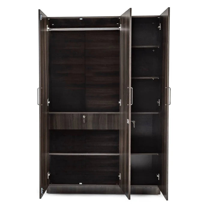 Wooden Wardrobes: 2/3/4-Door Options with Mirrors