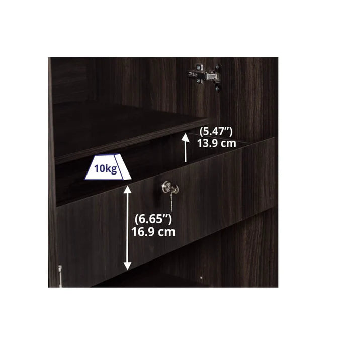 Wooden Wardrobes: 2/3/4-Door Options with Mirrors