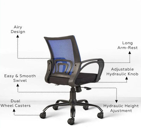Zenith C107 Mesh Mid Back Office Chair