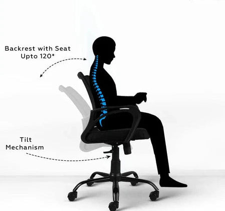 Zenith C107 Mesh Mid Back Office Chair