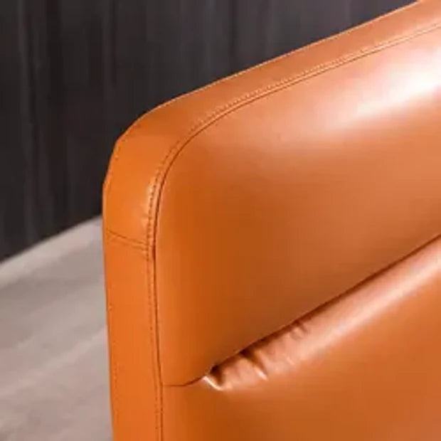 Luxury Leatherette Upholstered Bed – Solid Teakwood ; Plywood Structure, Layer, Sleek Finish without Storage