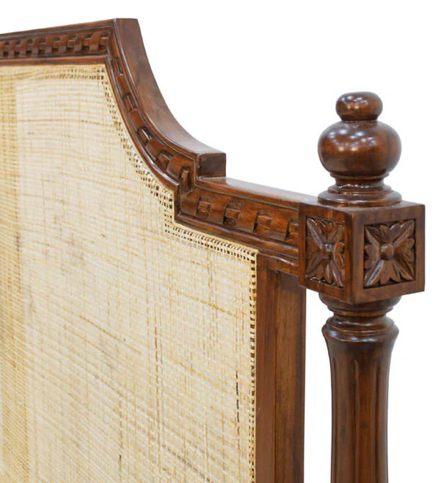 King Size Bed – Solid Teak Wood Frame Sturdy Plywood, Elegant Design  Easy Assembly