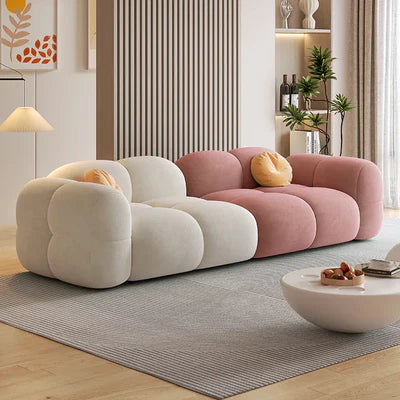 3-seater sofa crafted with premium velvet fabric and a solid wood frame designed to elevate modern living rooms with comfort and timeless elegance
