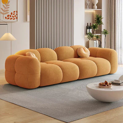 3-seater sofa crafted with premium velvet fabric and a solid wood frame designed to elevate modern living rooms with comfort and timeless elegance