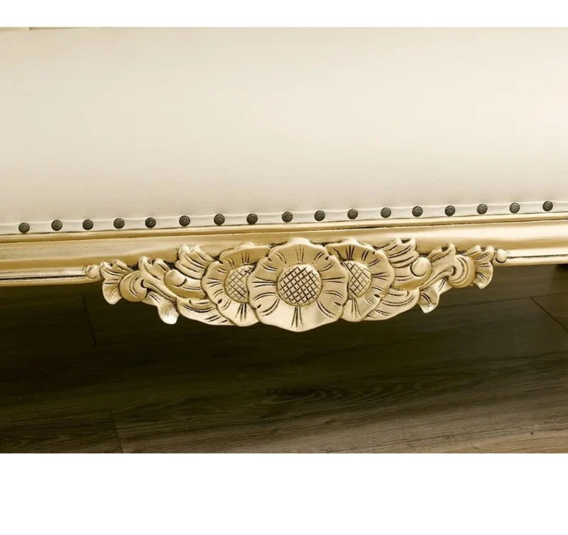 Premium 3-Seater Leatherette Upholstery Classic Handcrafted for Living Room Comfort and Style